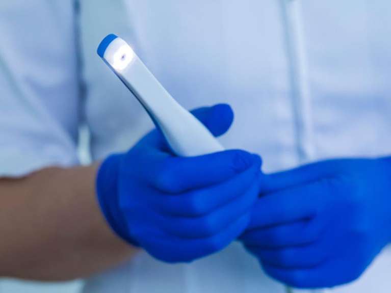 close up of dental technology tool | platt dentistry lakeville mn